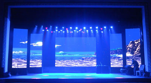 歲末節(jié)前，LED舞臺(tái)租賃屏大放光彩